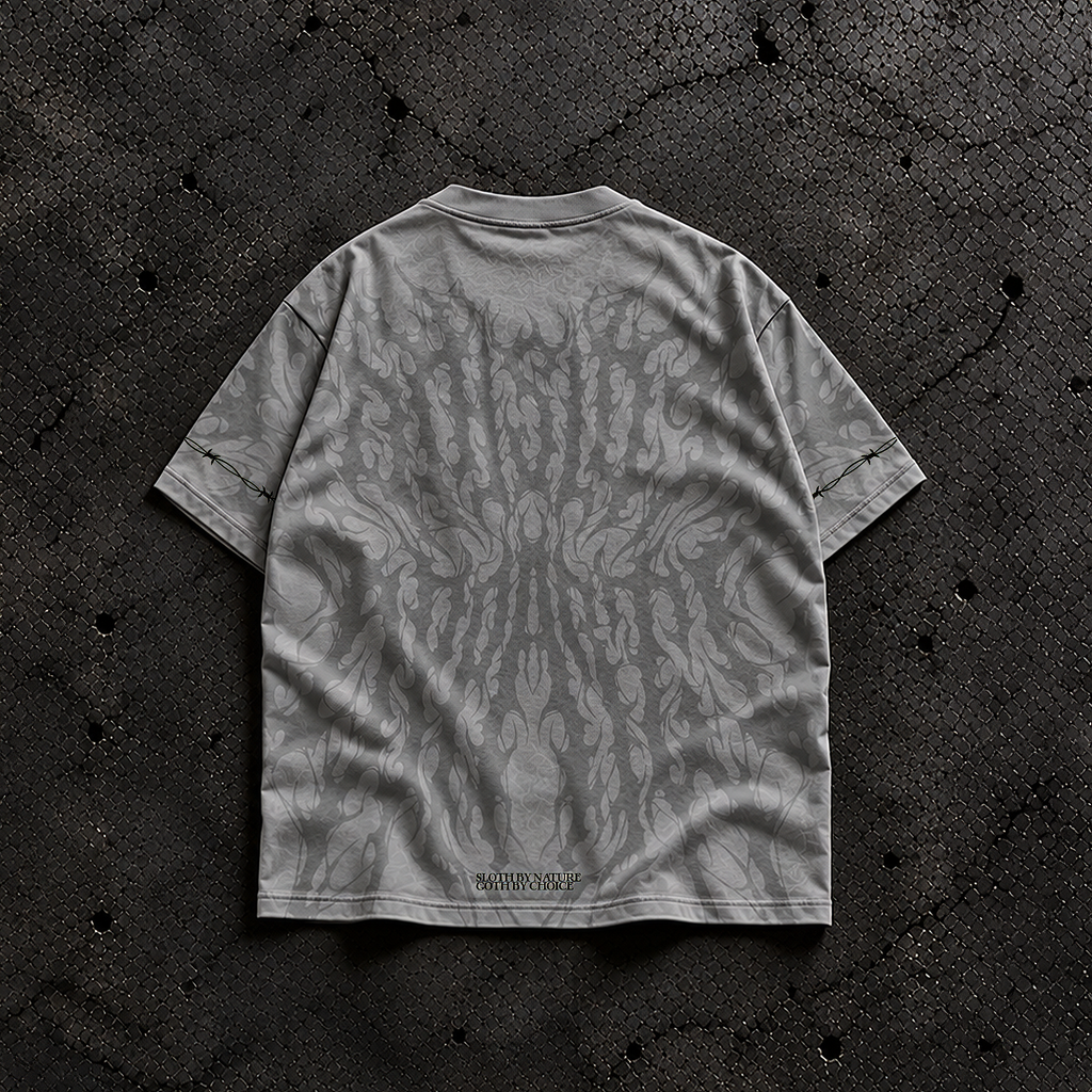 Barbed Sleeves / Oversized Grey