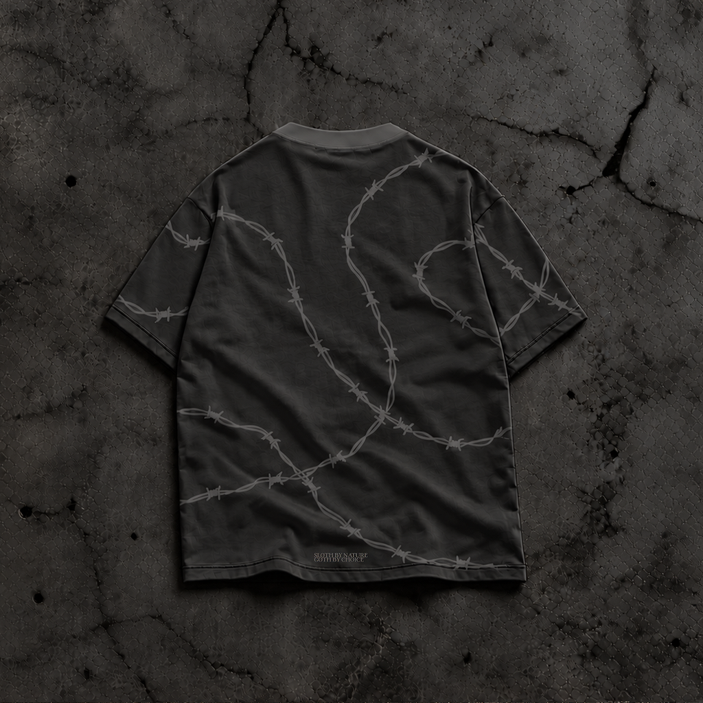 Barbed Wire / Oversized Grey