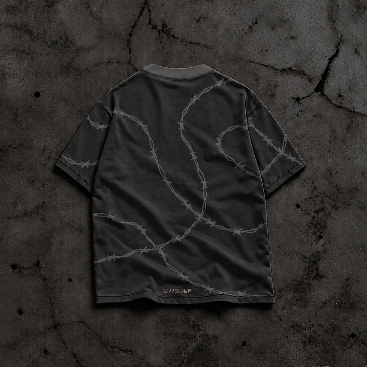 Barbed Wire / Oversized Grey