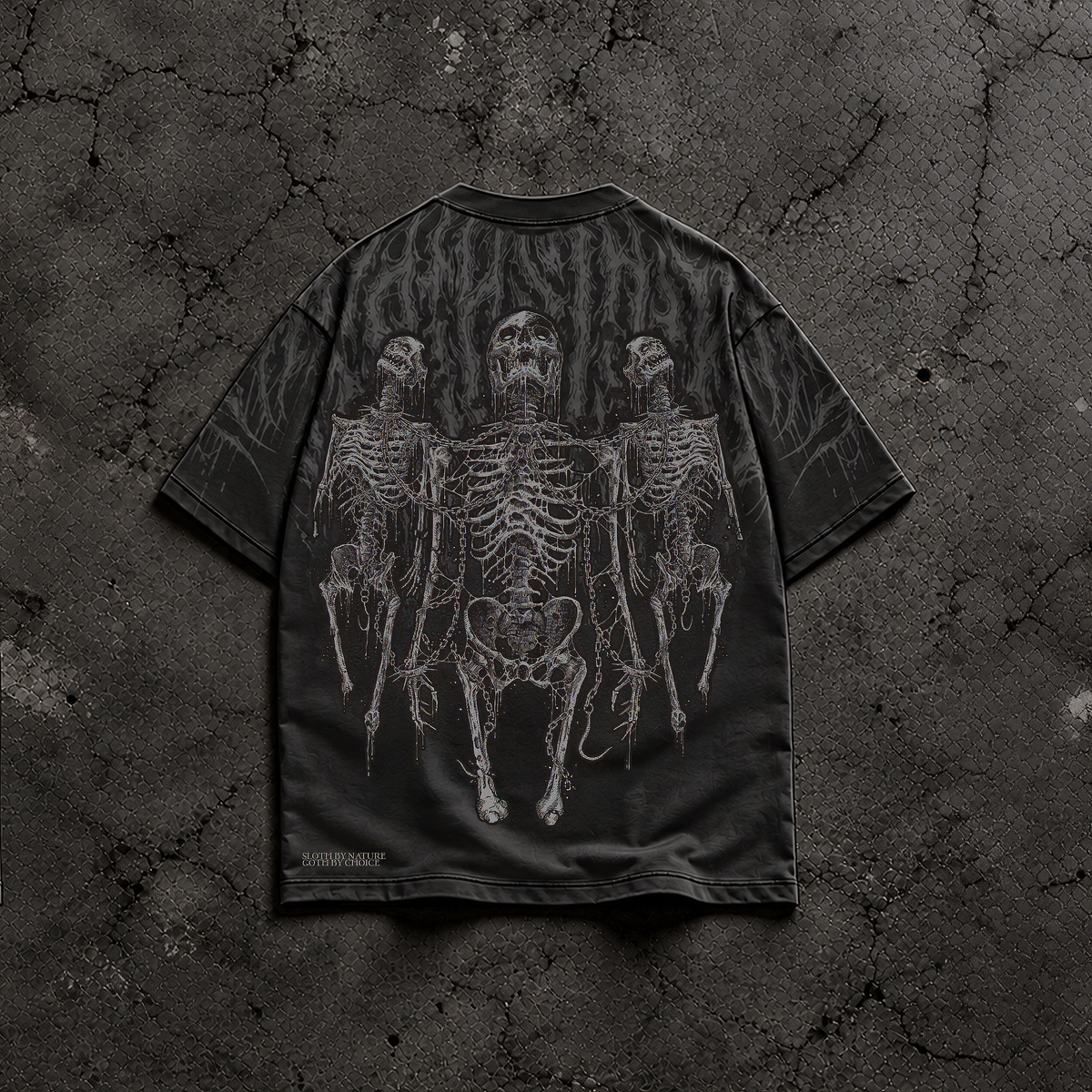 Desidia Skeleton / Oversized Grey Black
