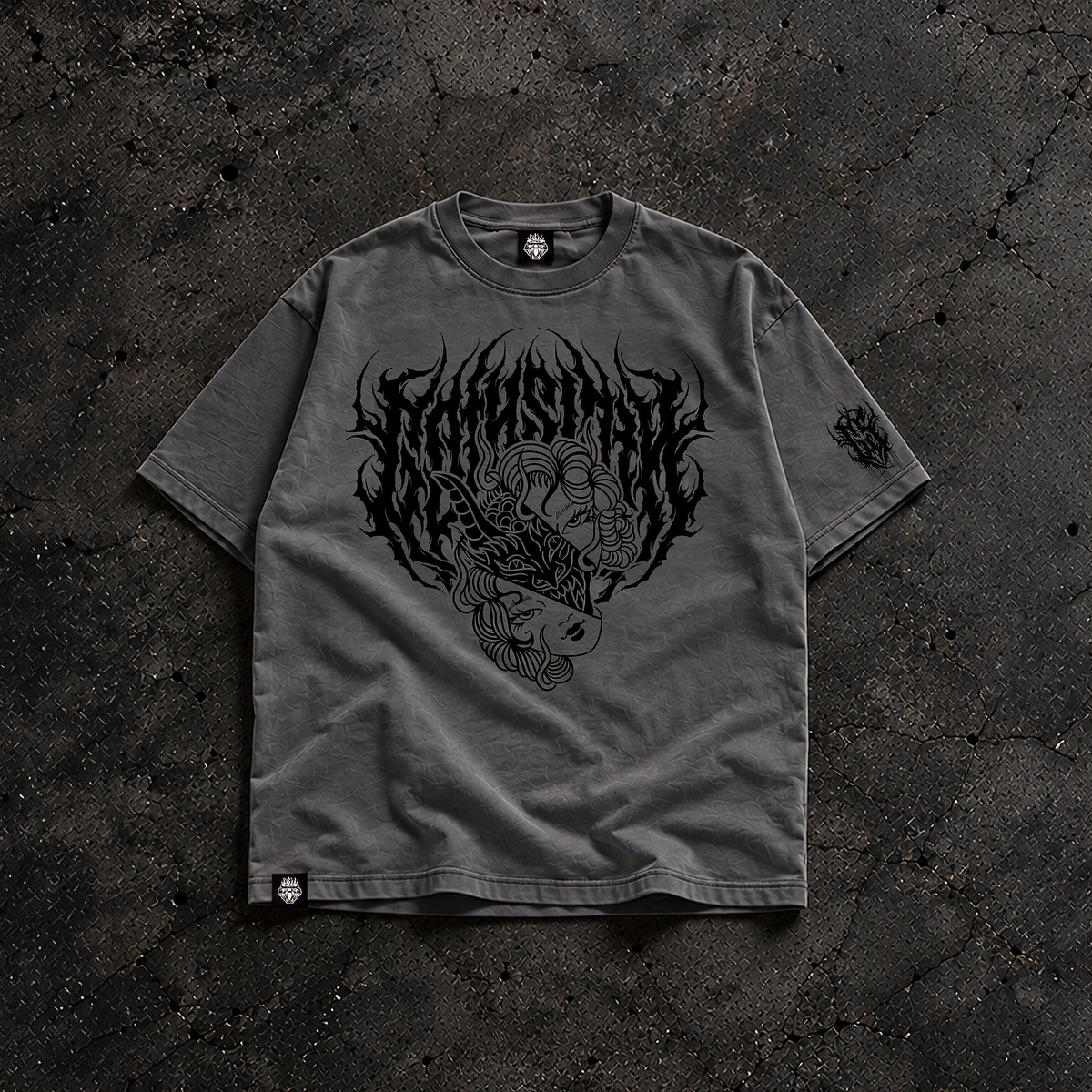 Lady Demon / Oversized Grey