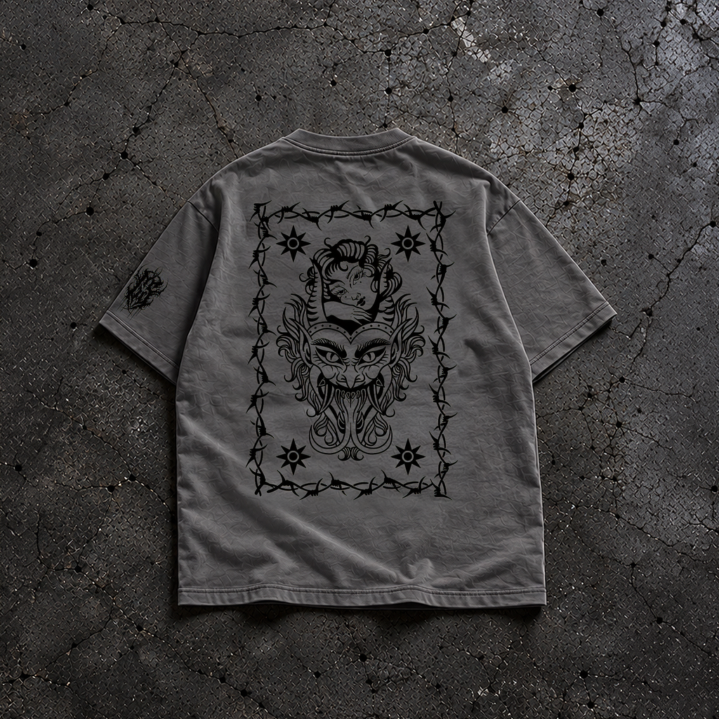 Lady Demon / Oversized Grey