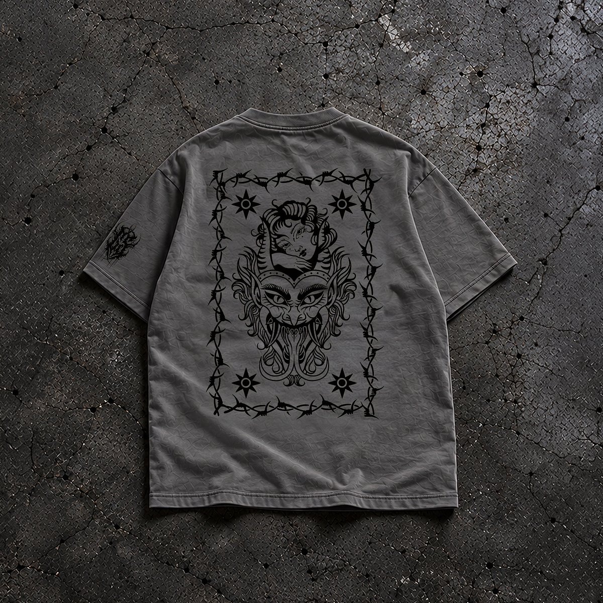 Lady Demon / Oversized Grey