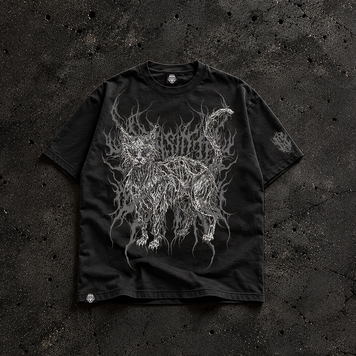 Death Cat / Oversized Black