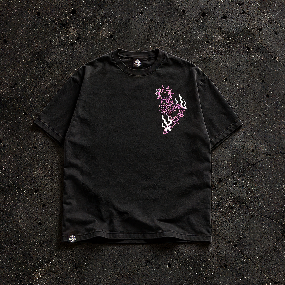 Knight & Flail / Oversized Black